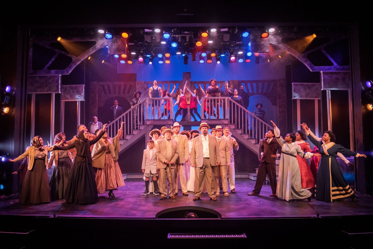 It's PREVIEW night! This fantastic cast and crew have created an epic, moving, and very timely piece of theatre.  Congratulations to them all!  You can get your tickets by calling 330-836-2626 or going to weathervaneplayhouse.com 

Photo by Dale Dong Photography