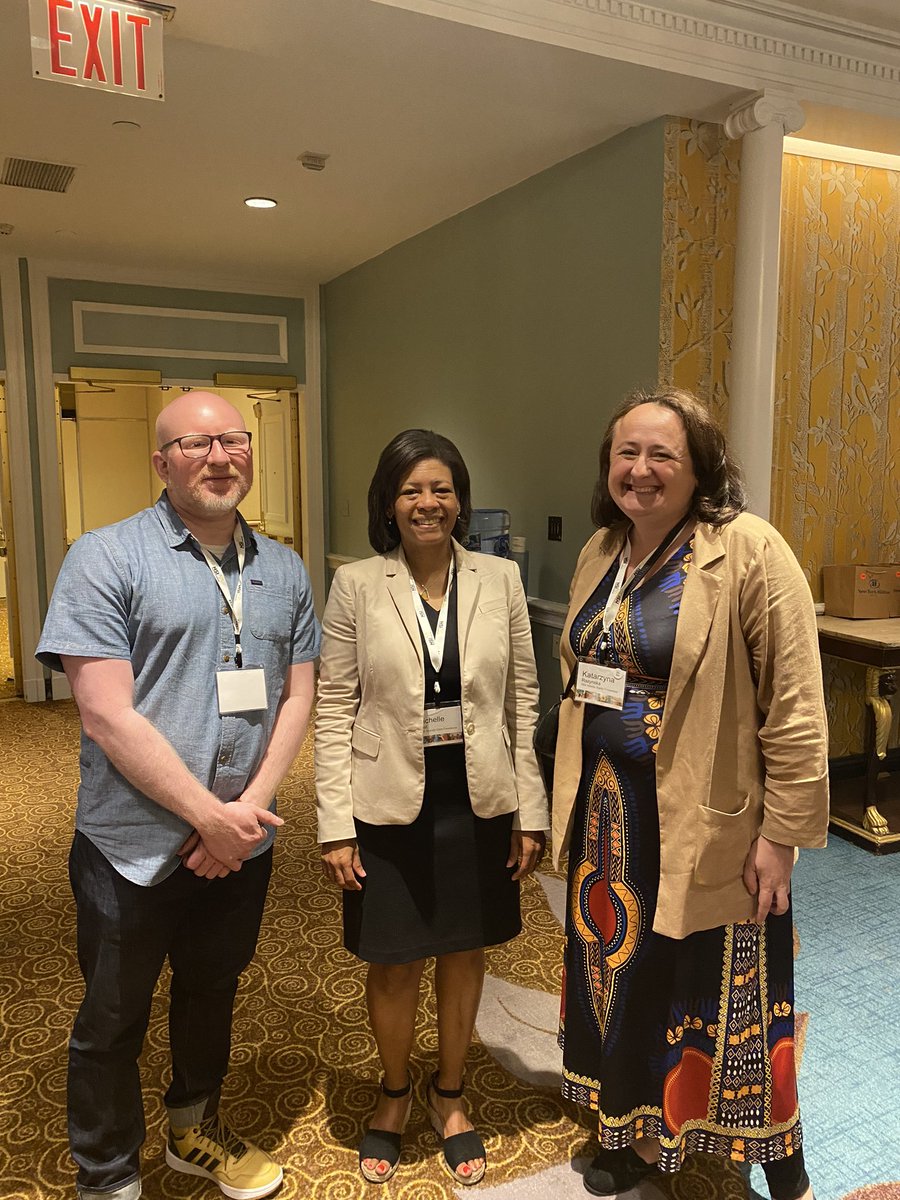 It was great to touch base with Michelle Feist our Program Officer for our work on the ci4equity.org @MAEC4Ed