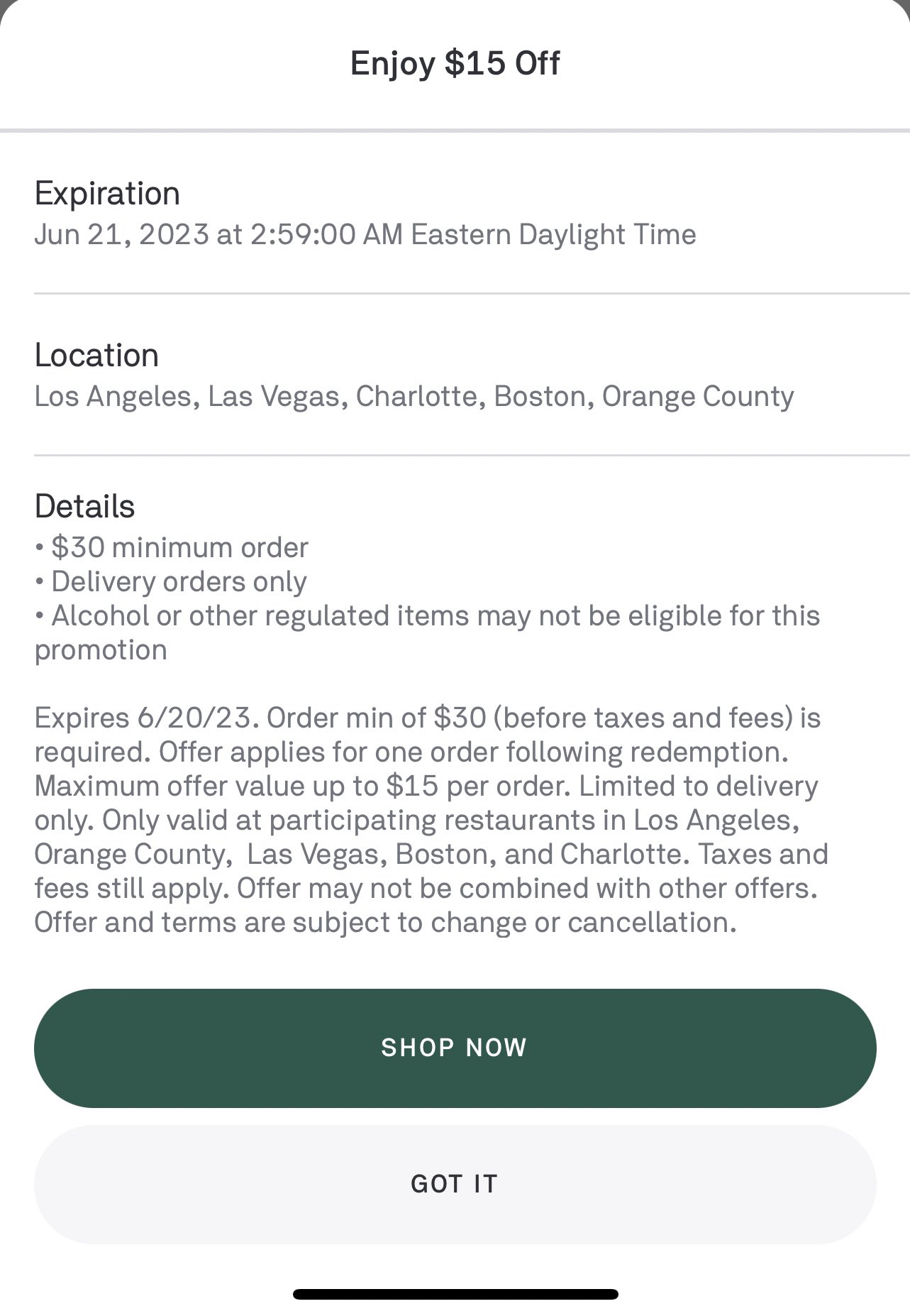 Postmates new customer promo code hotsell