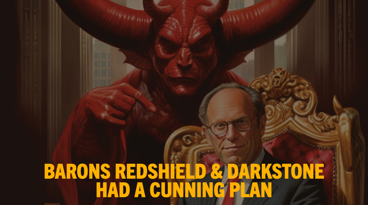 Barons Redshield & Darkstone had a cunning plan amidst the chaos in Erewhon. In the market of uncertainty, the savvy ones always find opportunity. #investing #stocks #financetwitter #fintwit ...  READ: A GRIM FAIRY TALE - bit.ly/3O5KeDu