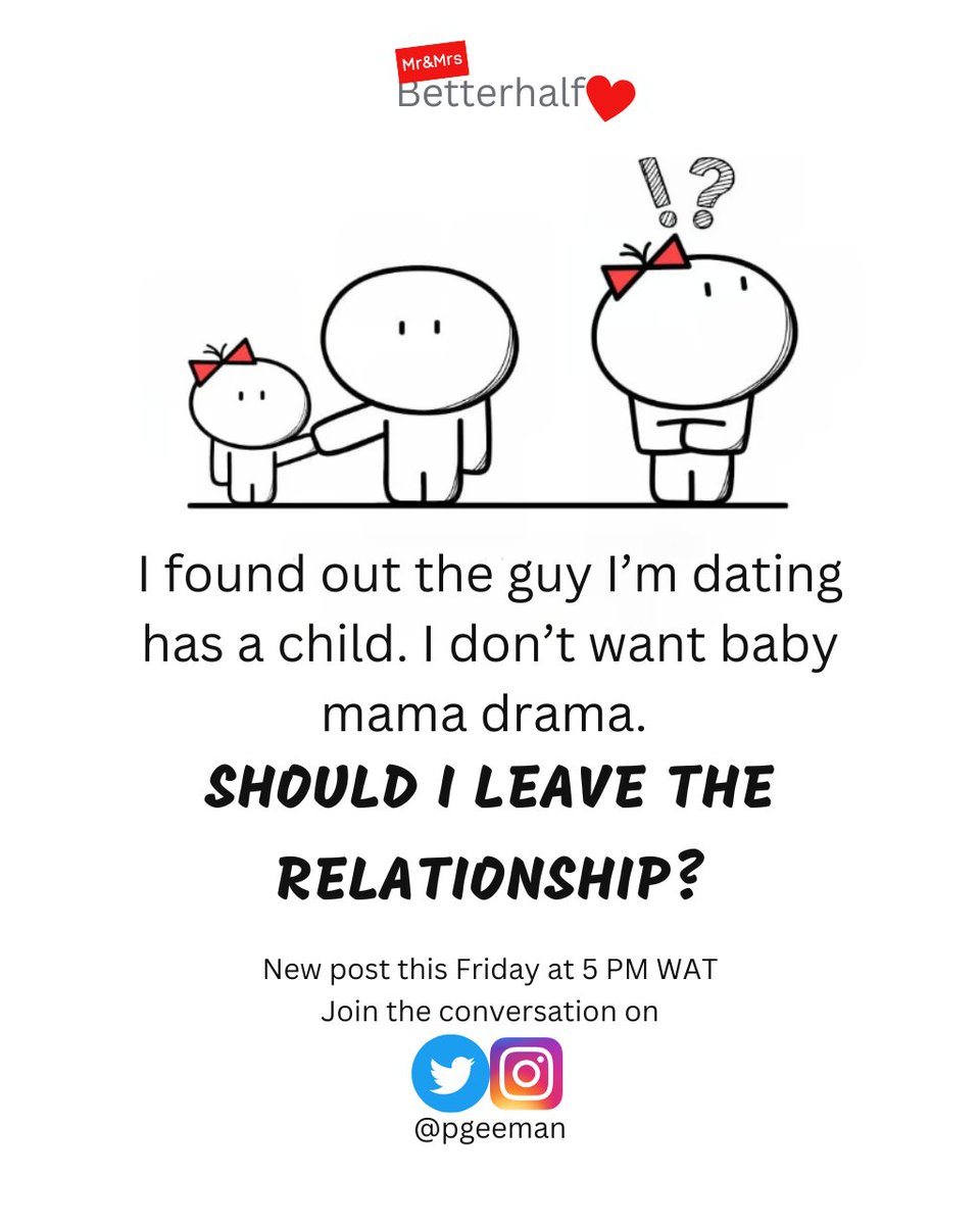 PGeeman's tweet photo. This will be very interesting 🔥. Don't miss the post tomorrow.

Please like, share, and follow for revelation knowledge about your relationship and tips for success at every stage. 

#godmanakinlabionrelationship #mrmrsbetterhalf #mmbh #relationshiptips #relationshipquestions #christiancouple #marriage #love