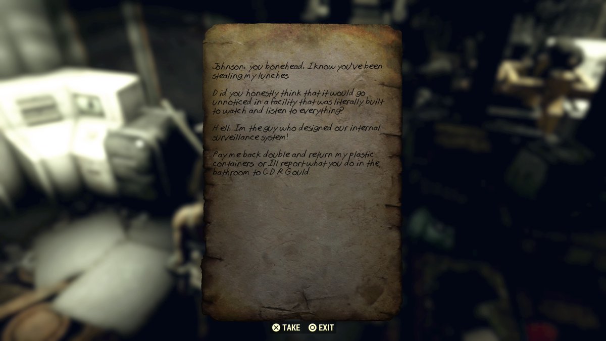 PorqueQuince's tweet image. So Johnson stole the sandwiches...

#PS5Share
#Fallout76
#MutationInvasion