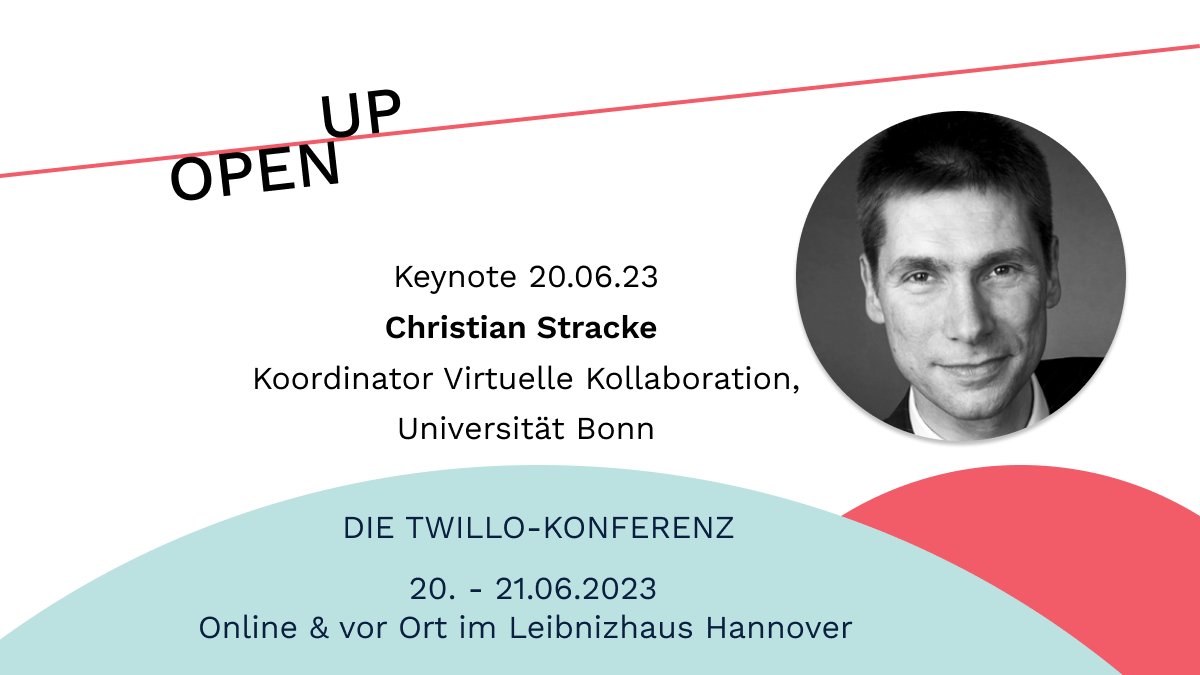 Christian M. Stracke (@chrmstracke) on Twitter photo Digitalisierung in der Hochschullehre:
Uni-weite Strategien, Open Education & Künstliche Intelligenz
Meine Keynote: Twillo-Konferenz "Open Up"
am Dienstag, 20. Juni 2023 um 12:45 Uhr
Ich freue mich auf Austausch & Diskussion!
<a href="/twillo_de/">twillo</a> <a href="/UniBonn/">Rheinische Friedrich-Wilhelms-Universität Bonn</a>
events.tib.eu/twillo2023/pro… Digitalisierung in der Hochschullehre:
Uni-weite Strategien, Open Education & Künstliche Intelligenz
Meine Keynote: Twillo-Konferenz "Open Up"
am Dienstag, 20. Juni 2023 um 12:45 Uhr
Ich freue mich auf Austausch & Diskussion!
<a href="/twillo_de/">twillo</a> <a href="/UniBonn/">Rheinische Friedrich-Wilhelms-Universität Bonn</a>
events.tib.eu/twillo2023/pro…