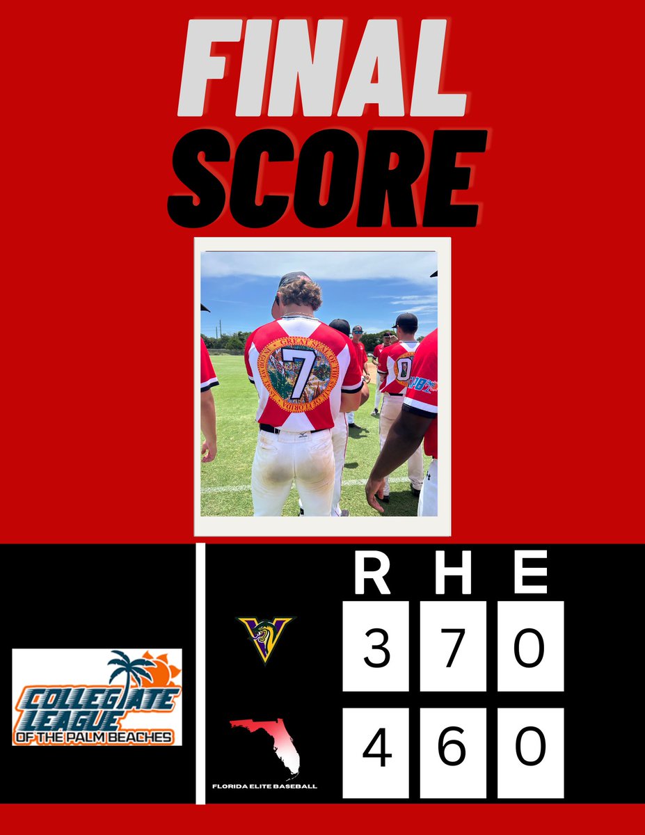 Big win behind a 3 Run 2B from FAU commit Skyler Schulz. Broc Bronson Slams the door shut with the save🌴
<a href="/SkylerSchulz2/">Skyler Schulz</a> <a href="/BrocBronson14/">Broc Bronson</a>