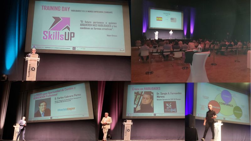 Quiero agradecer el patrocinio a CajaGranada Fundacion y la Cátedra 720º CH Riesgos "Checking Risk", en el Primer #TRAININGDAY by #SkillsUp
#Crisis #GestiónDelCambio #HabilidadesDirectivas #reinventarse