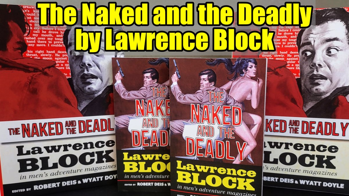 julesburt's tweet photo. Win these books! I've a hardback and paperback to give away of this great new book, details in the video!

In today's video we take a look at the new hardback and paperback publication of The Naked and the Deadly by Lawrence Block. https://t.co/NxfngfX425 #lawrenceblock https://t.co/0BoWHpyVG3