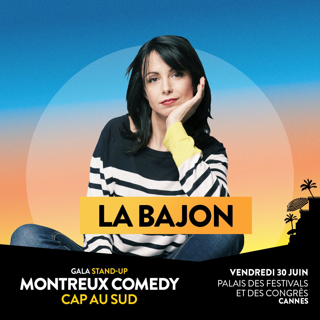 BigPerf's tweet photo. Ne vous perdez pas, faites comme @LaBajon et venez au gala 𝙈𝙤𝙣𝙩𝙧𝙚𝙪𝙭 𝘾𝙤𝙢𝙚𝙙𝙮 𝘾𝙖𝙥 𝙖𝙪 𝙎𝙪𝙙. 🧭
Venez vivre l'humour en GRAND !

🗓️ Rendez-vous le 30 juin à 20h30 au @CannesPalais des festivals.

🎟️ Réservez vos places dès maintenant : https://t.co/aWxDy2KfSP https://t.co/uZ7Oq5aIAn