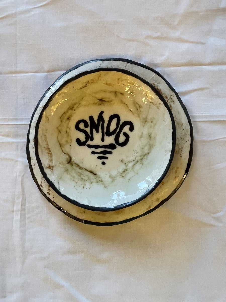 Applied Arts Students so invested in their #Smogware project #CleanAirDay2023  they got a tattoo of the Bell’s trio! #dedication #pottery #scottish #craft #pollution  #ceramics #decals These NQ students are at beginners level and have had an amazing opportunity with @RuthImpey