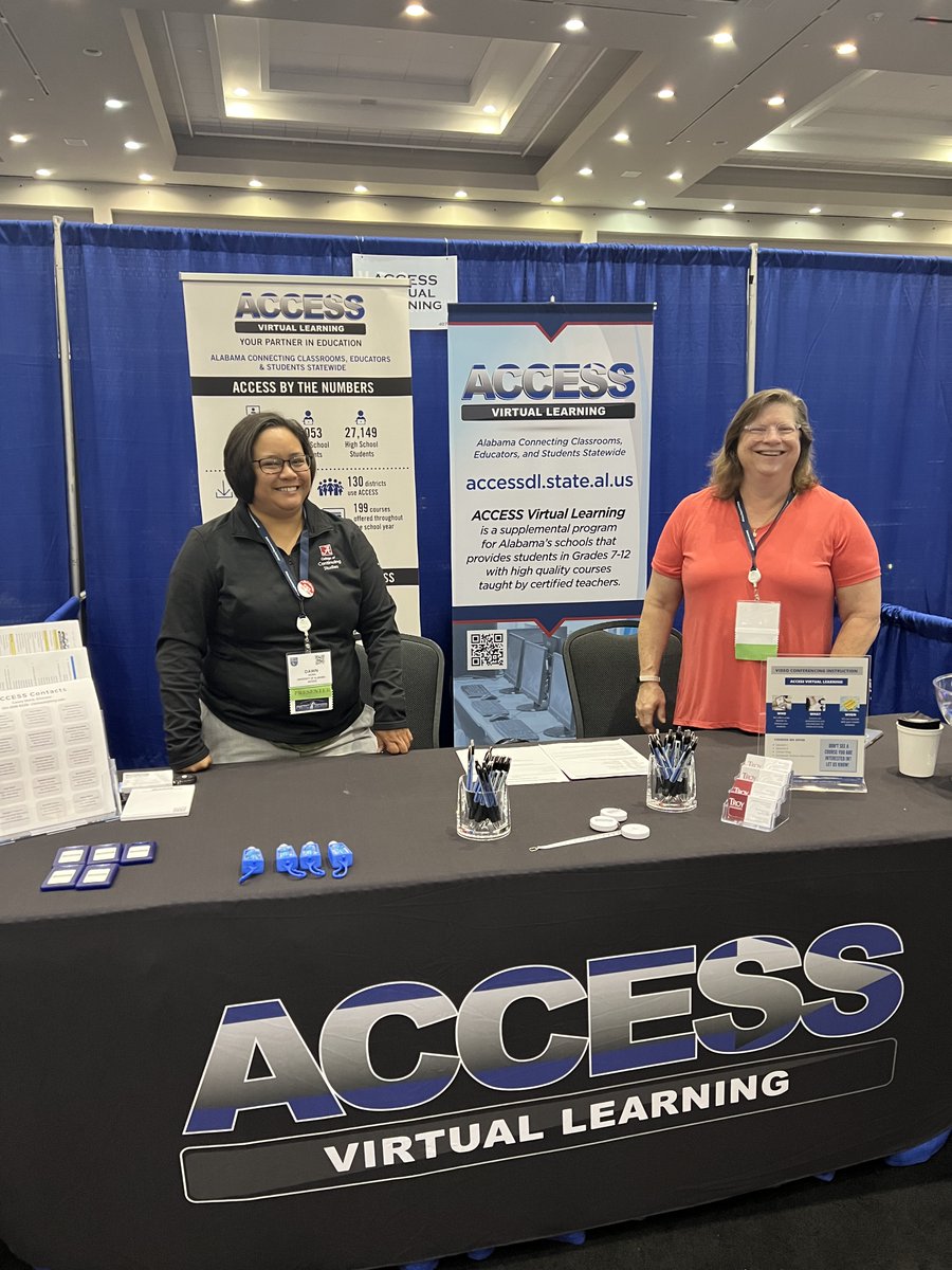 AETC_Alabama's tweet image. Stop by the ACCESS booth #407 
#ALSDEEdTech #AETC2023 #ACCESS_ALSDE
