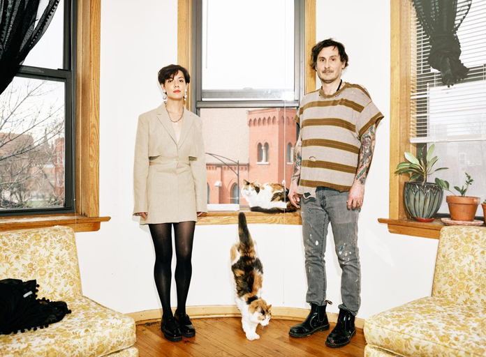 Tim Kinsella (@Tim__Kinsella) and Jenny Pulse have announced the release of their debut LP together, Giddy Skelter, and share a Sam Wagster-directed music video of its lead single, “Unblock Obstacles.” Find out more on our website. undertheradarmag.com/news/tim_kinse…