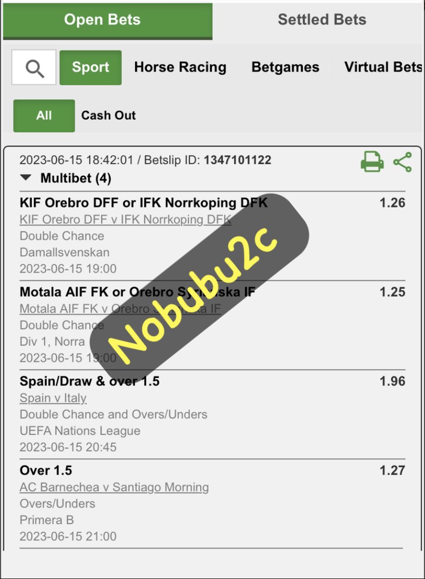 Nobuhle2C's tweet image. Forgot to share the first ticket but here’s another silent #4ishodds #betwaycode #lowodd U180E9293