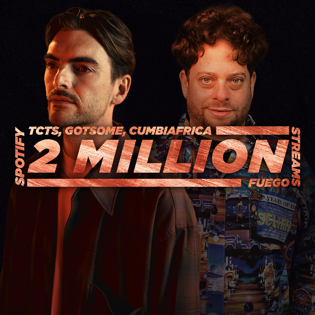 Congrats @TCTS @GotSomedj @cumbiafrica for hitting 2 million streams on the single 'Fuego' 🔥 Listen here 🔗 bit.ly/3PfDQtL