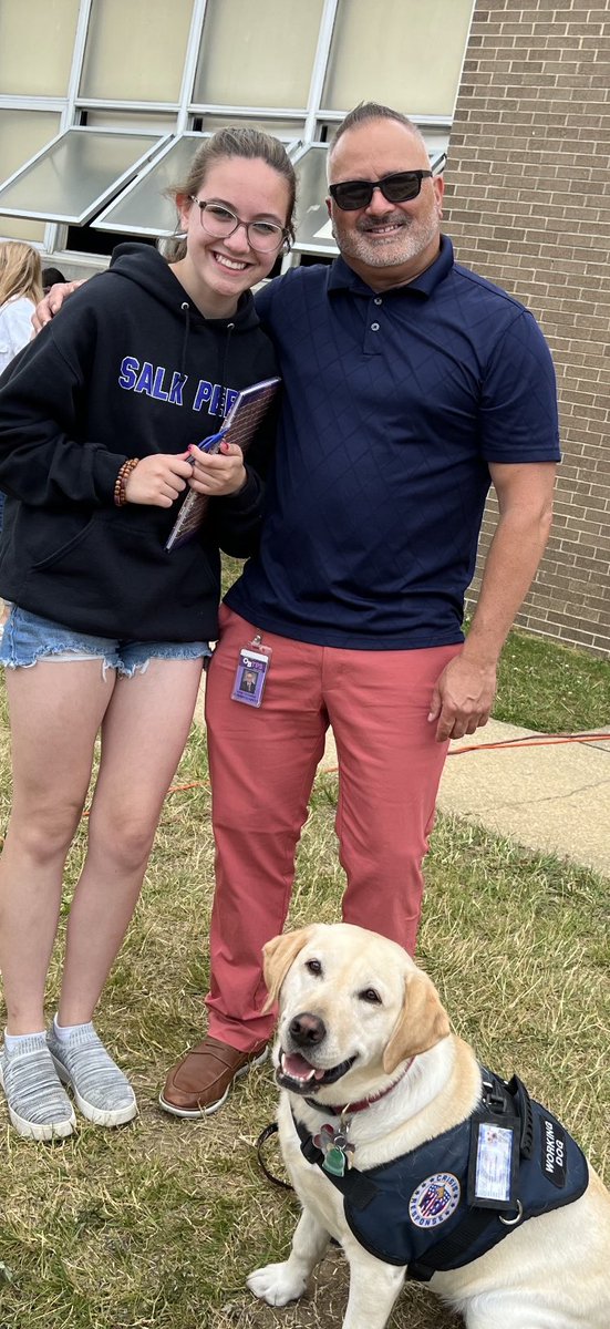It was an honor to meet the JSMS 22-23 student of the year, Julianna, while supporting the annual Christopher Picco Kick Cancer Charity Soccer Game. What a great end of year event and an amazing young lady! <a href="/OldBridgeTPS/">The Bridge</a>