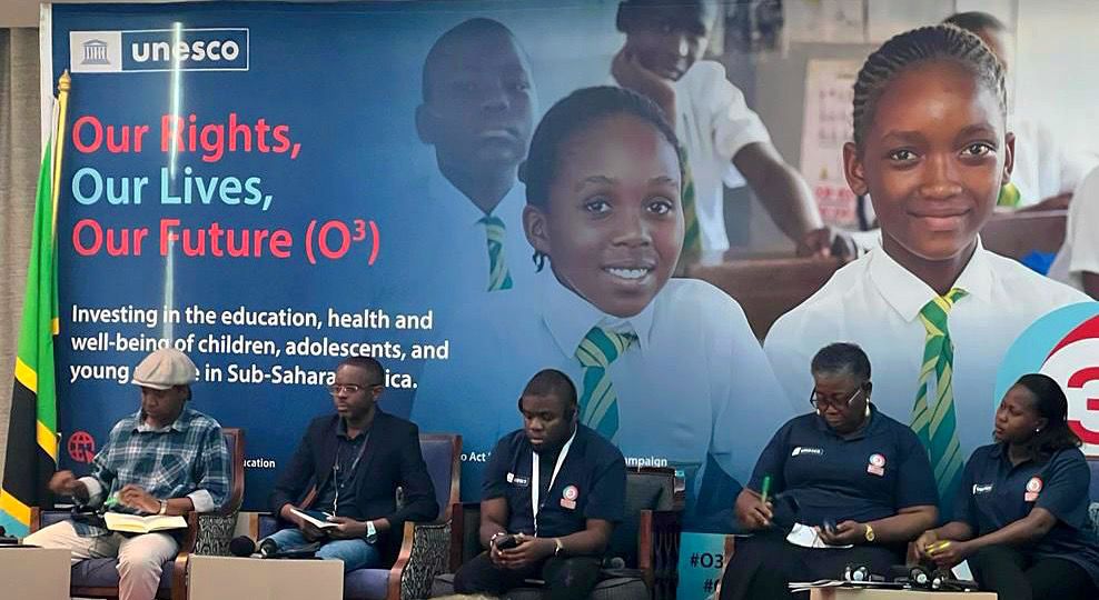 Chrispin Chomba <a href="/SAfAIDS/">SAfAIDS</a> shares insights on the role civil society can play in building support for #CSE in an environment where there are coordinated efforts to falsely discredit it at <a href="/unescoROSA/">UNESCOsouthernAfrica #Education #Sciences #Culture</a> O3 2022 - 2023 Annual Review Meeting &amp; O3 Plus Phase 3 Launch hosted in Zanzibar