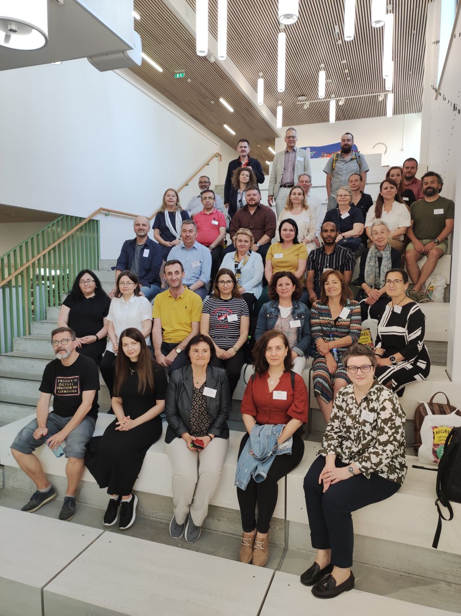 CorenetCost's tweet photo. Members of the COREnet Management Committee and Working Groups at the International #MIGREL Conference in Stavanger 🇳🇴 Lots of fruitful discussions 🔹 Ideas for further cooperation and  🔹New insights on #religiousdiversity and #migration. https://t.co/2ikz7nJUQK