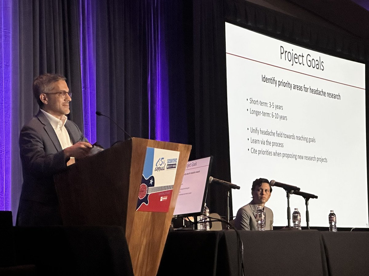 The @ahsheadache and @NIH @NINDSfunding have been working together to develop #HeadacheMedicine research priorities. Please submit your public comments here: ninds.ideascalegov.com/c/campaigns/12… #AHSAM #research #migraine #clusterheadache @ihs_official