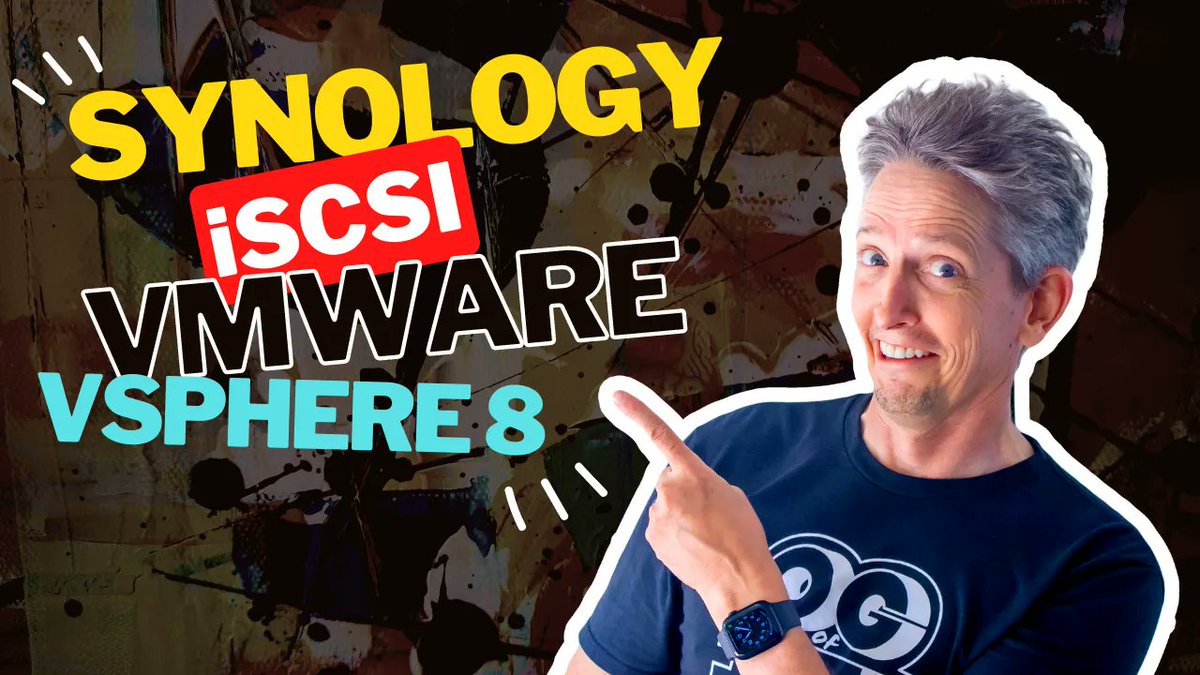 📦 Synology DS220+ unboxing and setup
🎯 iSCSI target configuration
⛅ VMware vSphere 8 integration

🫵🏽 Join me for the instant premier at 1pm Pacific today.

youtu.be/K9iB-yeKNAE