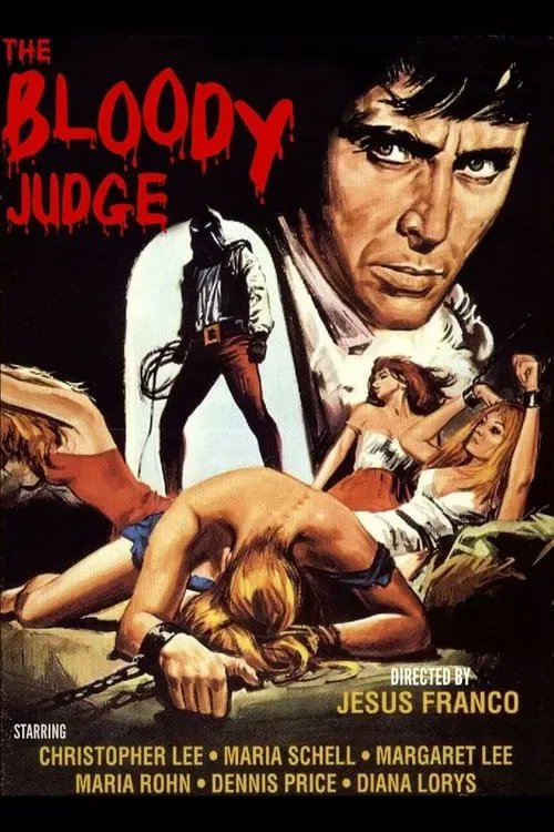 Tomorrow! Friday 16th June 11pm #ChristopherLee #MariaSchell THE BLOODY JUDGE (1970) horror #TPTVsubtitles Part of the Cellar Club with #CarolineMunro