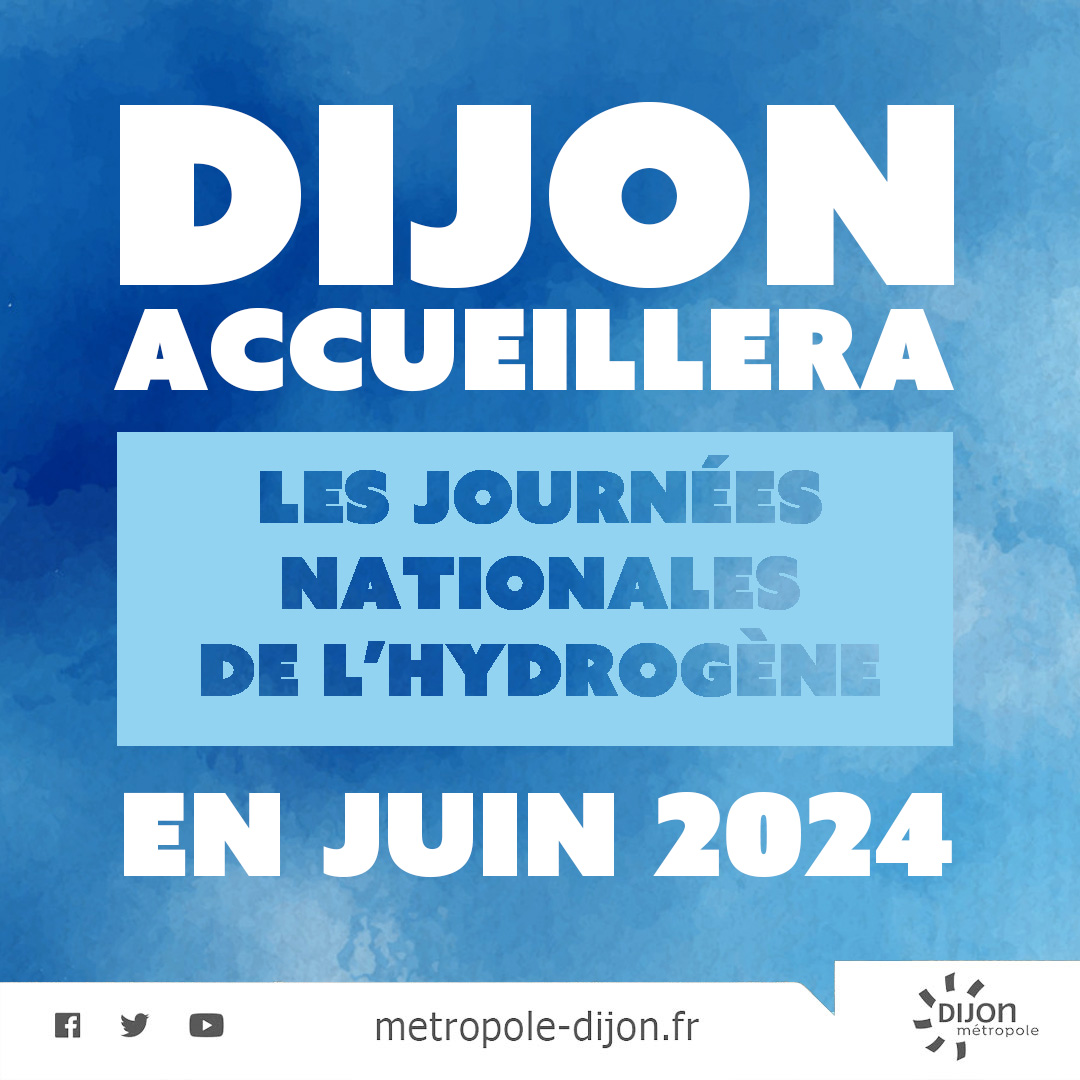 🫧 François Rebsamen maire de Dijon et président de Dijon métropole a annoncé que la ville allait organiser les 11e Journées nationales de l'hydrogène #JH2T en juin 2024. #hydrogène