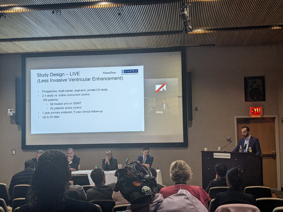 @yogitar @EdwinHoMD @MonteHeart @azeemlatib @UlrichJordeMD @m_assafin teaching us about iCMY of hybrid approach of ventricular restoration through minimal invasive therapy is a feasible approach for ptes w/HF and akinetic 🫀