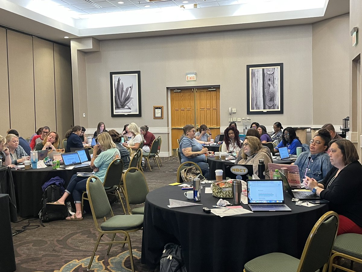 TericiaEller's tweet photo. @MurrayGirl helped to wrap up the @NCRethinkEd Summer Symposium by sharing accessibility strategies with participants. POWERFUL to hear about her WHY. Remove the barriers to learning. Progress over Perfection! https://t.co/Z5K7mcBl2q