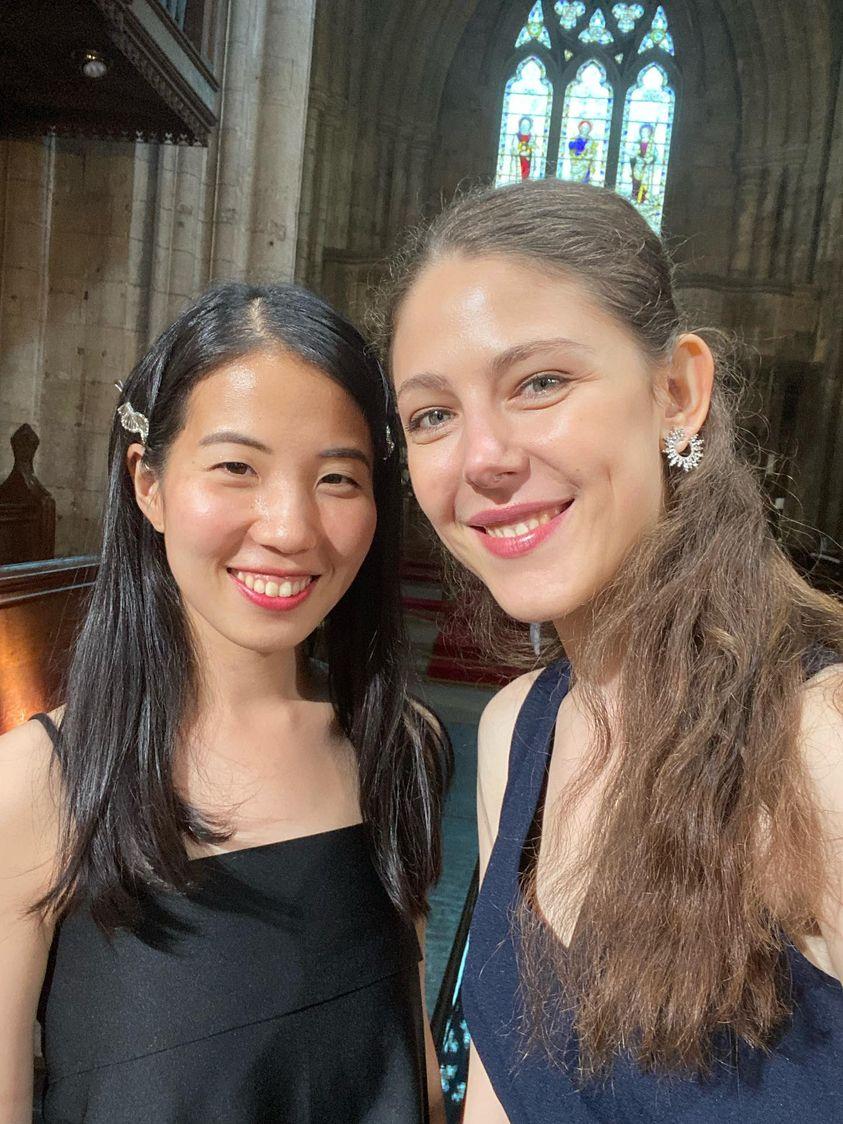 HowdenshireMus's tweet image. What a terrific lunchtime concert today, bravo to Laura Peribañez Artero and Kanako Mizuno - Peacemaking Pianist. A huge thank you to our fantastic musicians, to our wonderful near capacity audience, our fabulous volunteers and our beautiful venue Howden Minster.