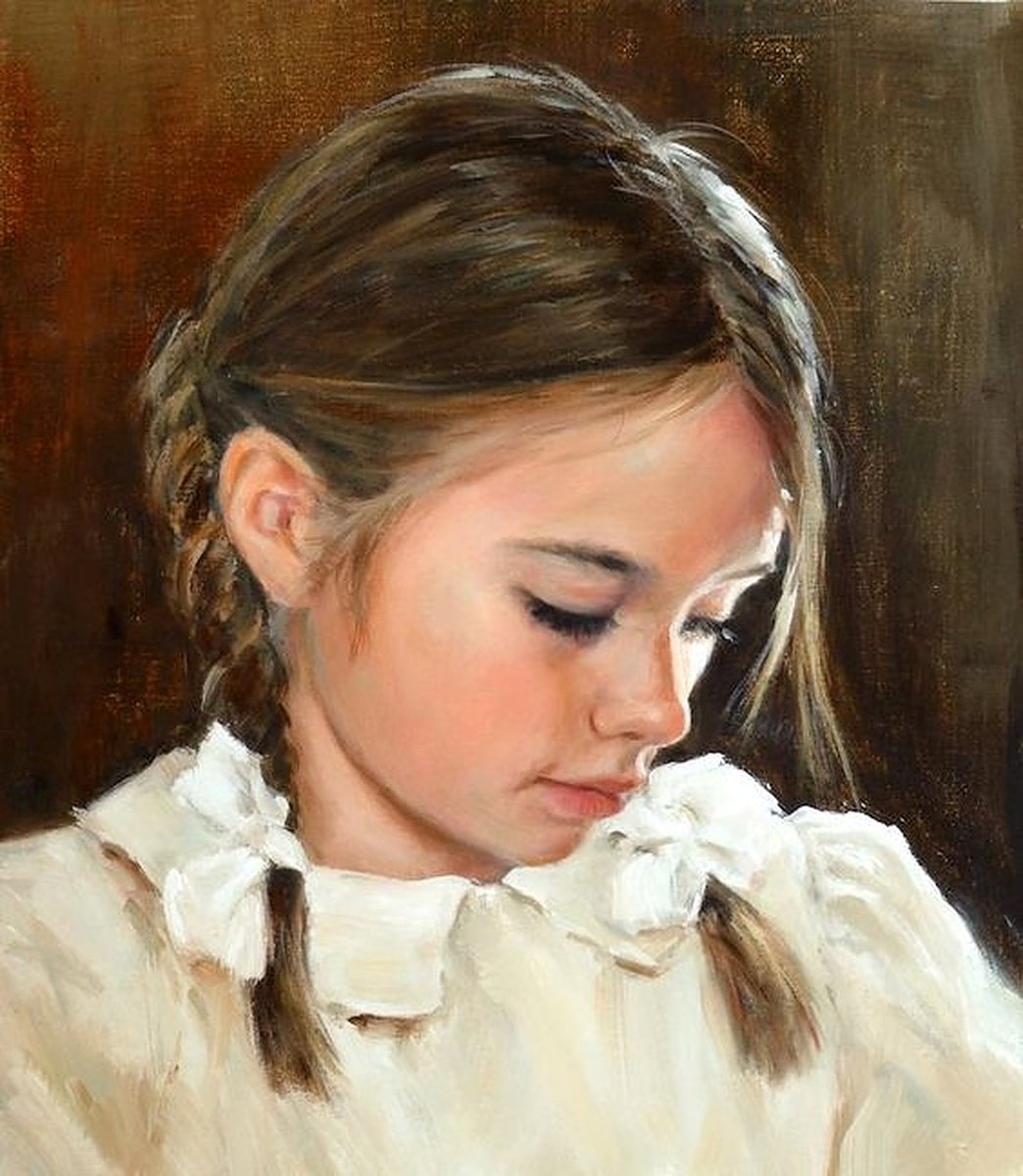 Cynthia Feustel
#classical #oilpainting #portrait #girl #realism #American #artist #figurative #art