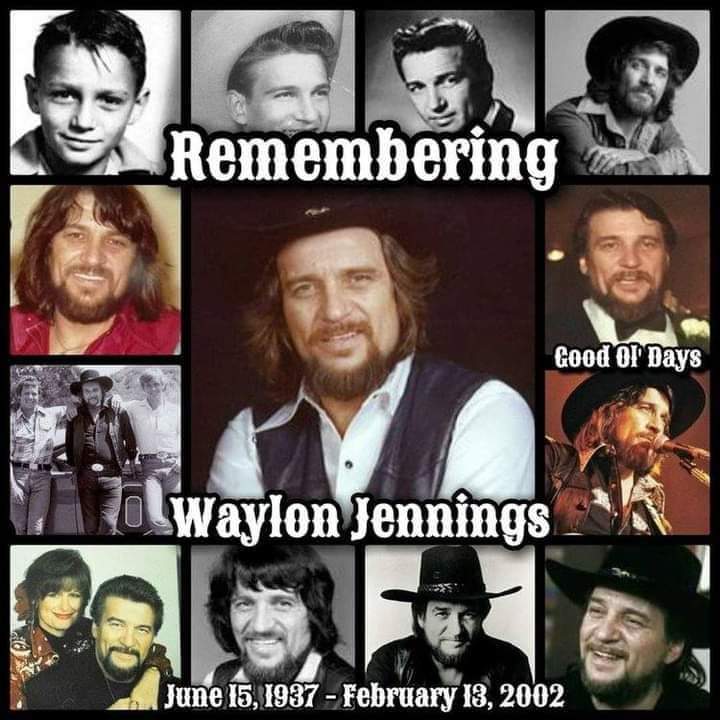 HAPPY BIRTHDAY to the late great WAYLON JENNINGS! l 