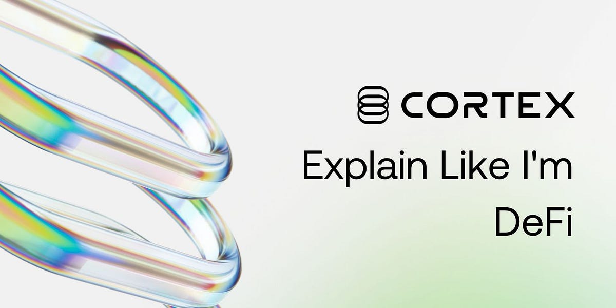 CortexDAO's tweet image. Uncover the leading projects shaping the future of decentralized finance. From @Uniswap and @compoundfinance to @AaveAave  and @MakerDAO, explore the innovative platforms revolutionizing the way we interact with financial services.
cortexdao.substack.com/p/explain-like…