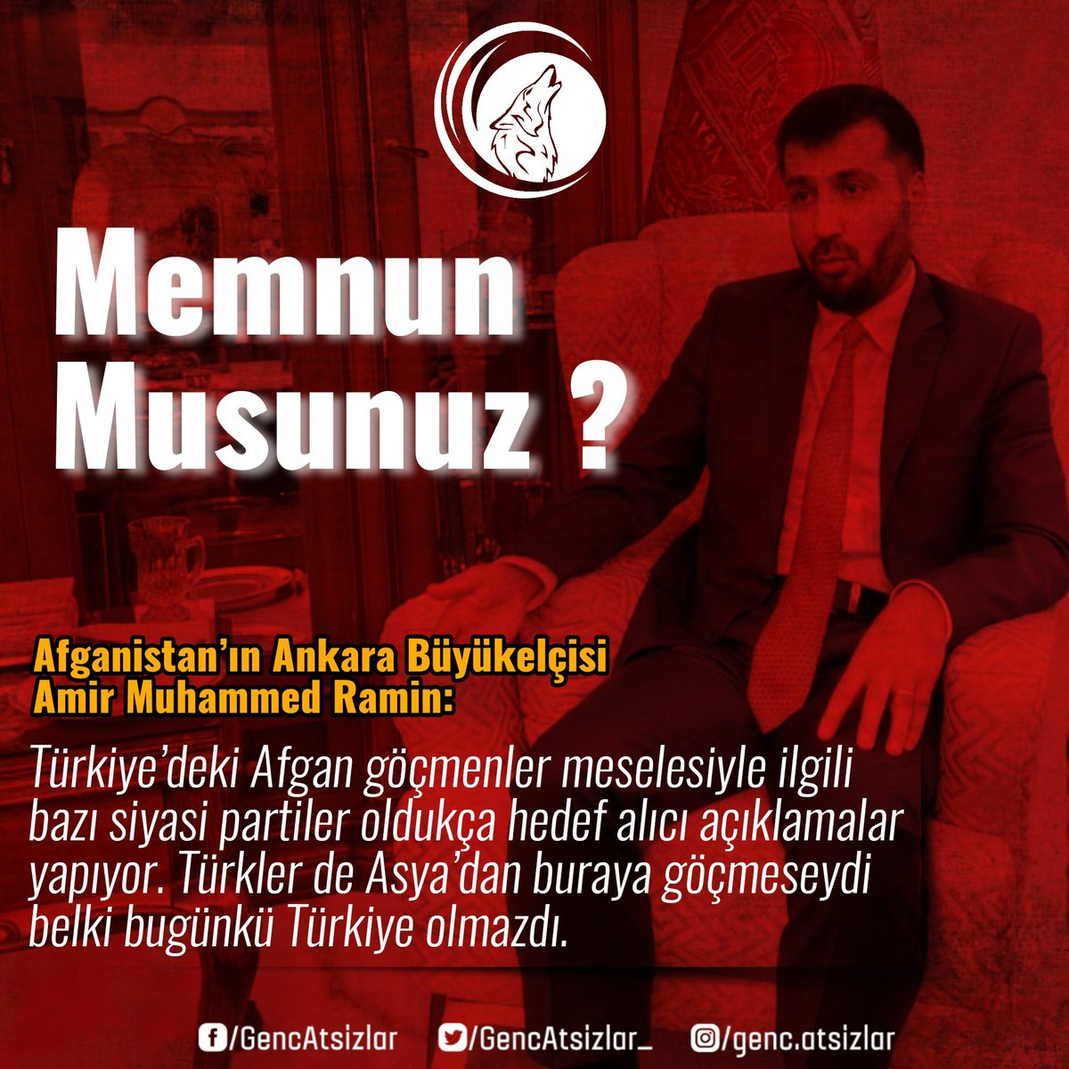 GencAtsizlar_'s tweet photo. Memnun Musunuz? 

#GençAtsızlar #ÜlkemdeSığınmacıİstemiyorum https://t.co/iucWgyfZKG