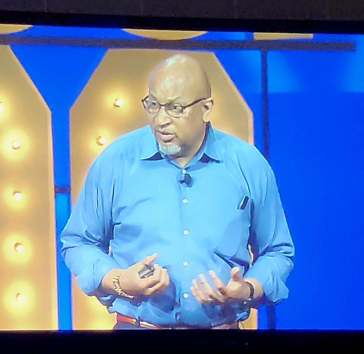 K_Hawkins73's tweet photo. Day 2-TASSP! @PrincipalKafele great keynote! Meet your students where they are ... as they are &amp; Leadership determines the success or failure of students. Also attended an excellent session led by @ArmstreetAP - Small Town Problems. @Bookens1970 @kimahickl @KristinBandy #TASSP100 https://t.co/hLxr4nY8yt