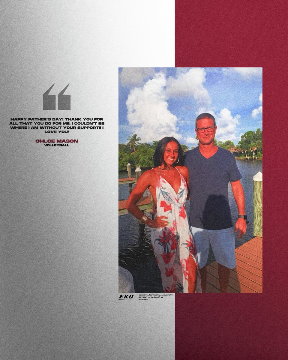 EKUVolleyball's tweet photo. We love our dads!
Happy Father's Day! https://t.co/dZhN5dEH58