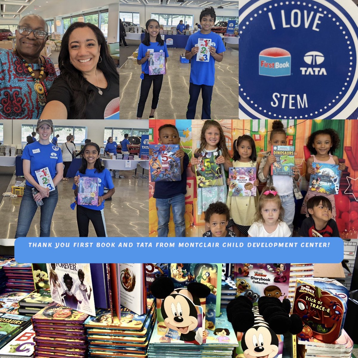 On June 10th, MCDC received 400 free books from First Book and TATA Consultancy Services. We thank you for your large donation to our HS & EHS program. #tcsempowers #headstart #enrollnow @mcdcnj @sons_tata @firstbookmarket @firstbook @tcs_na @ItzCreedVR