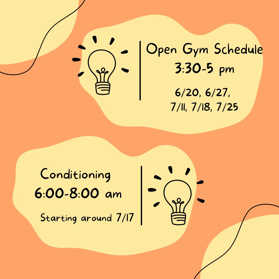 MVWildcatVball's tweet photo. Upcoming open gym updates! https://t.co/aKhNwvBDHM