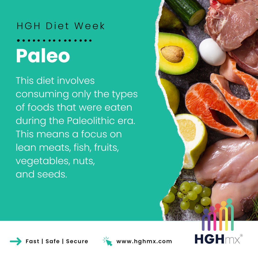 Paleo Diet: Going back to our roots with the Paleo Diet. If your ancestors didn't eat it, neither should you! Whole foods, lean meats, and a healthier you. 🥩🍠 #PaleoDiet #HealthFirst #HGHDiet hghmx.com