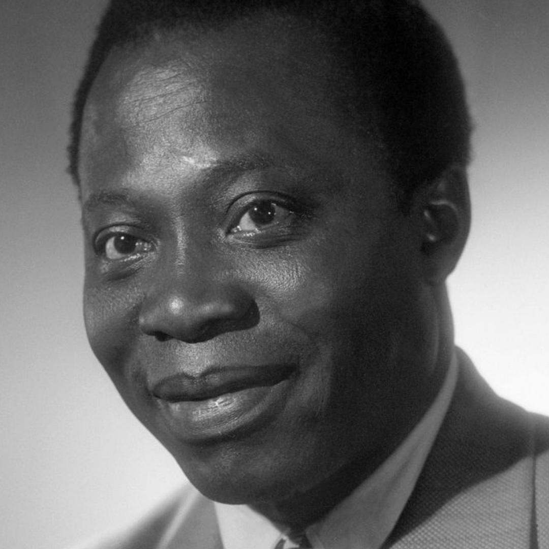 PanafricanWorld's tweet photo. Barthelemy Boganda (1910-1959) was born in Bobangui (Middle Congo). 
As a staunch pan-Africanist, Boganda was dreaming of a United States of Africa when his plane crashed in 1959. 

#BarthelemyBoganda
#RepubliqueCentrafricaine
#CentralAfricanRepublic
#PanafricanWorld
#Panafrican https://t.co/mwblTozl3w