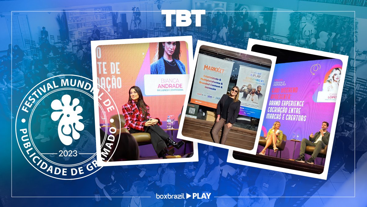 boxbrazilplay's tweet photo. BBPlay esteve presente no Festival de Publicidade de Gramado 2023! Perdeu alguma palestra do evento? Assine a plataforma e assista! 😍
#boxbrazilplay #tbt
📸: Fredd Colorado https://t.co/0txLu4zPSC