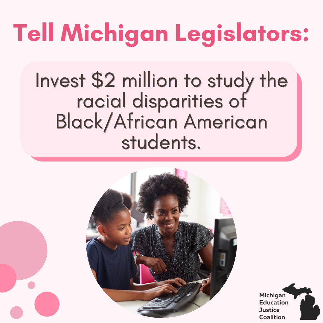 Michigan Education Justice Coalition tweet media