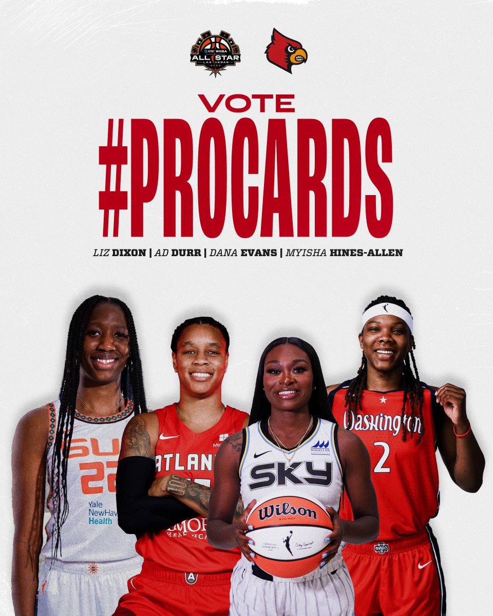 #CardNation, support our #ProCards in WNBA All-Star voting! 🗳️

Vote: vote.wnba.com

#GoCards X #WNBAAllStar