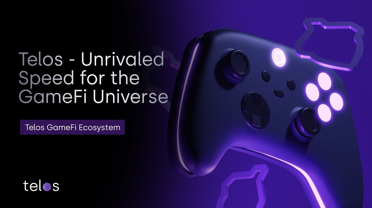 Dive into Telos where gaming meets the future! The Telos #GameFi ecosystem is your next stop for fun and innovation! Say goodbye to lag, high costs, and wait times. Supercharged speed, low gas &amp; infinite scalability? You bet! 🎮

Level up on #Telos! 👇
🔗 loom.ly/MnbbDqU