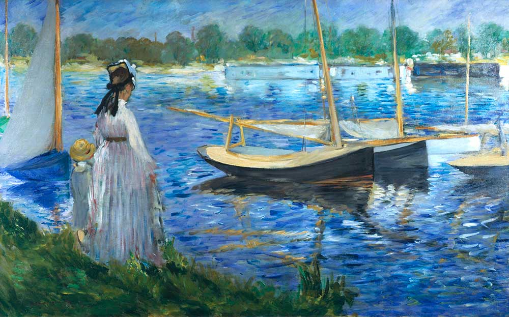 Edouard Manet - Banks of the Seine at Argenteuil
