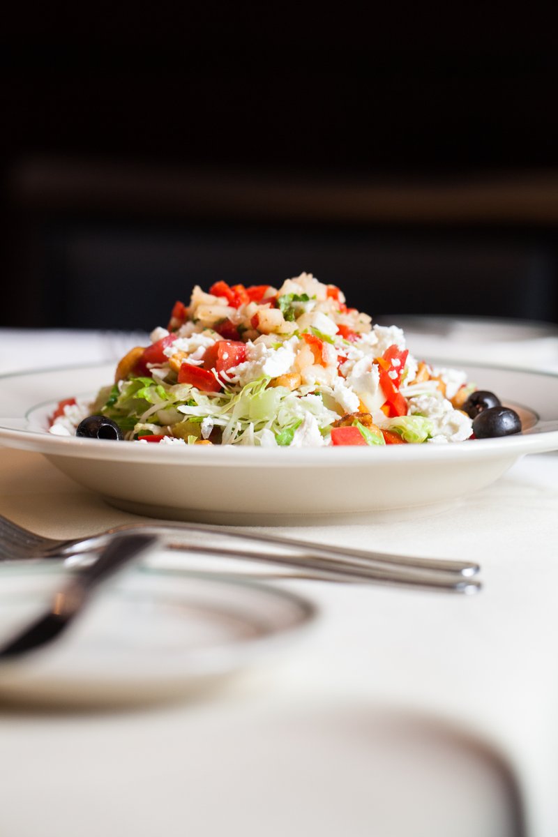 Joes_DC's tweet photo. “I’ll just have a salad,” his differently at Joe’s #joesseafood https://t.co/p62mEWTWN2