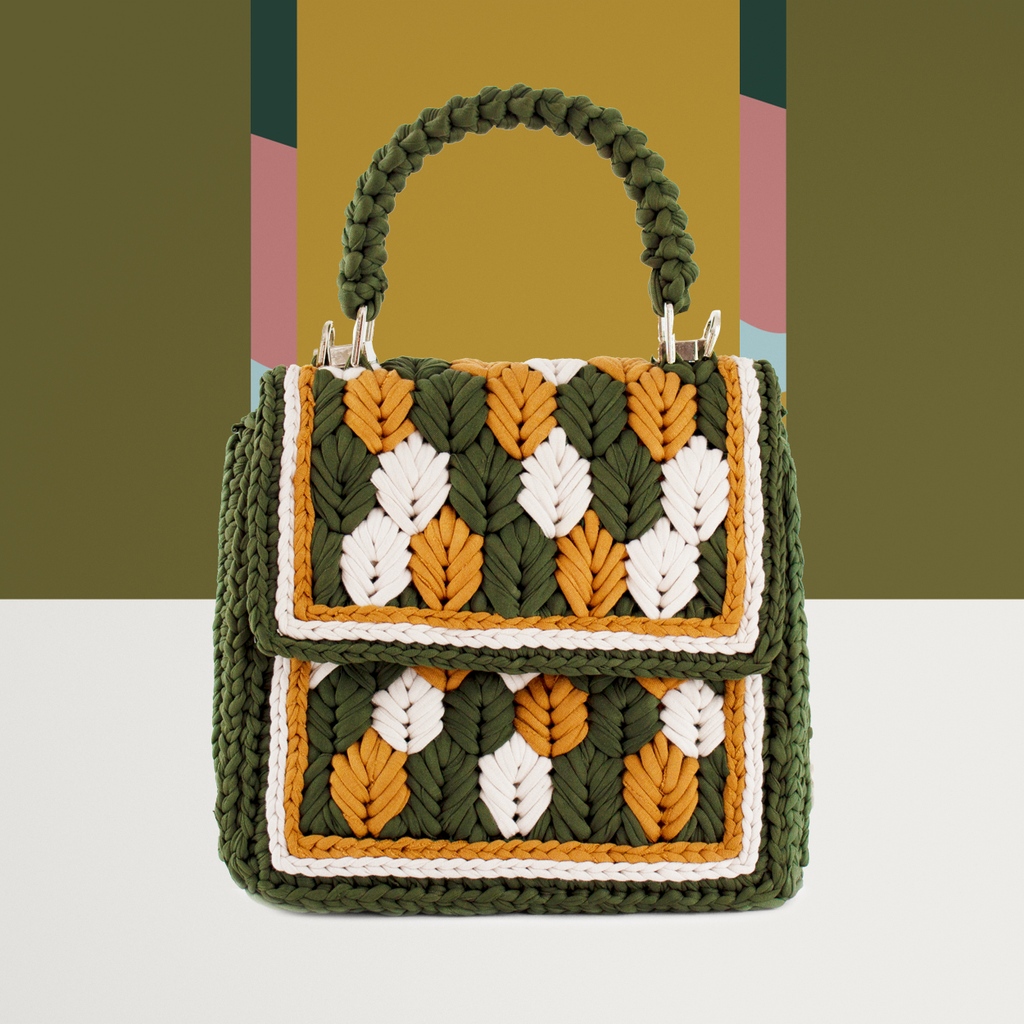 This Crochet handbag is every environmentalist fashionista's dream come true, with its natural theme, hand-woven technique, and sustainable production. 

#fashionsustainability #fashionforgood #mindfullymade  #artisan #consciousfashion #ecofriendlyproduct #ethicalshopping