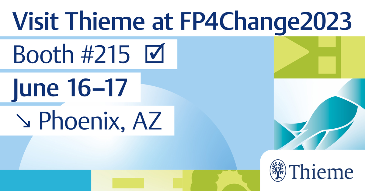ThiemeIntl's tweet image. Visit #Thieme Booth 215 at #FP4Change2023 tomorrow for a discount on books, giveaway prizes, and demos of #MedOne Education and Greenberg's Handbook of #Neurosurgery Spaced-Repetition Flash Cards! fal.cn/3z8am #MedicalEducation #MedStudents @AMSANational @SynaptiqHQ