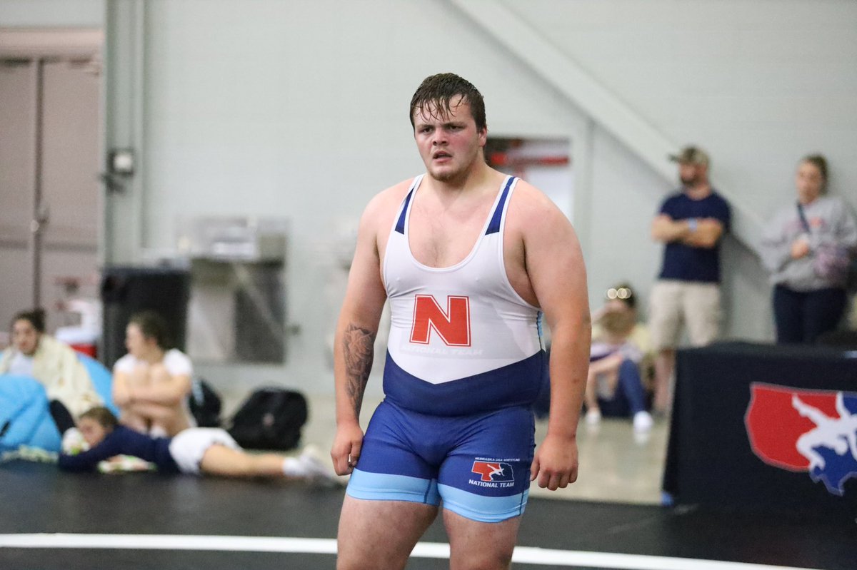 NEUSAWrestling's tweet image. Down by 3 with 6 seconds left on the clock, Zach Pittman hits a 4 point throw‼️🔥 Zach gets the win to put Team Nebraska up 11-2 over Team South Carolina

📸: Alex Cloyd