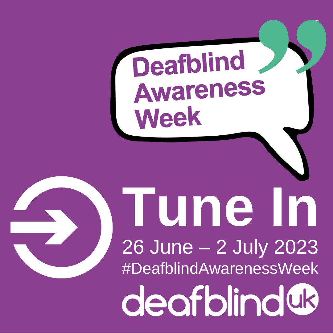 Deafblind UK tweet media