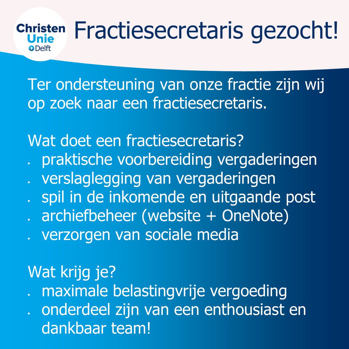 ChristenUnie Delft tweet media