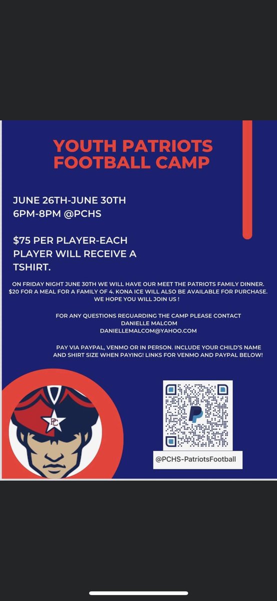 SUMOROBINSON's tweet photo. CALLING ALL KIDS IN PAULDING!!! COME SEE HOW WE DO IT AT THE COUNTY SCHOOL!!! #CommitToThe🅿️ #DoItForThe🅿️ https://t.co/th3AmOZjKb