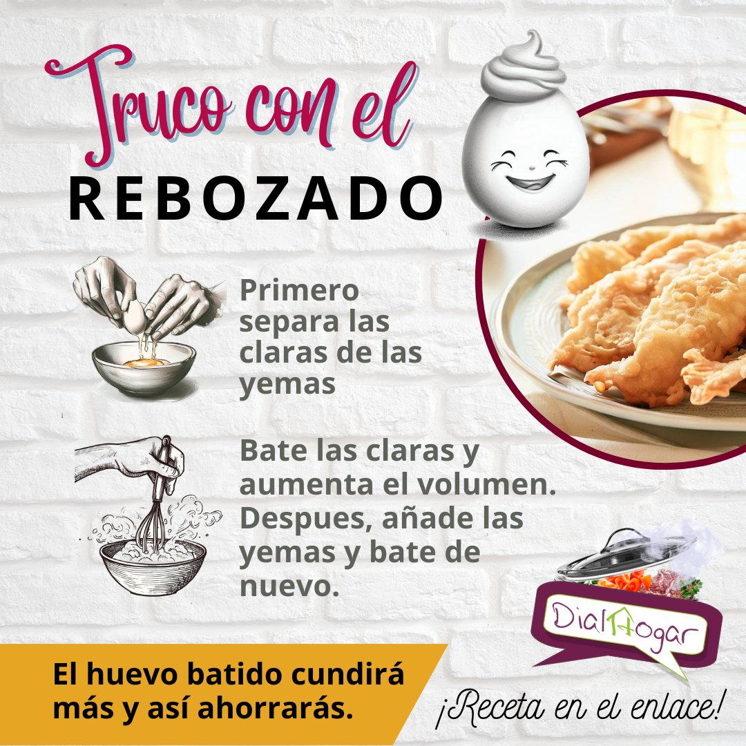 Vamos ahorrando con todo. Mira esto.
dialhogar.es/cocinar/reboza…
