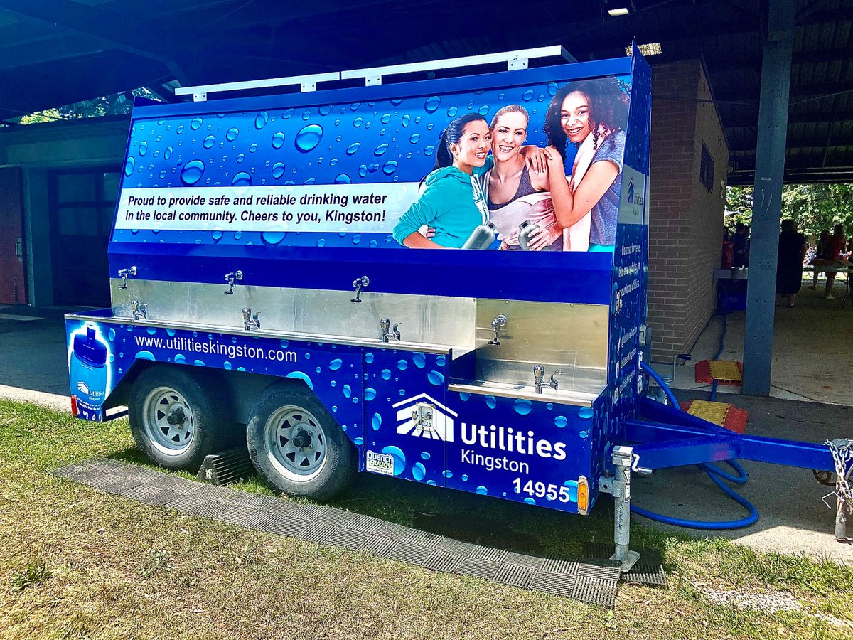 UtilitiesKngstn's tweet photo. On June 17, join us at Lake Ontario Park for Kingston’s Annual Brain Tumour Walk. Our #WaterBuggy will be there providing safe, quality and free tap water to keep our community hydrated. Don’t forget to bring your reusable water bottle. @BrainTumourFdn #ygk #EndBrainTumours. https://t.co/ko1agQrphq